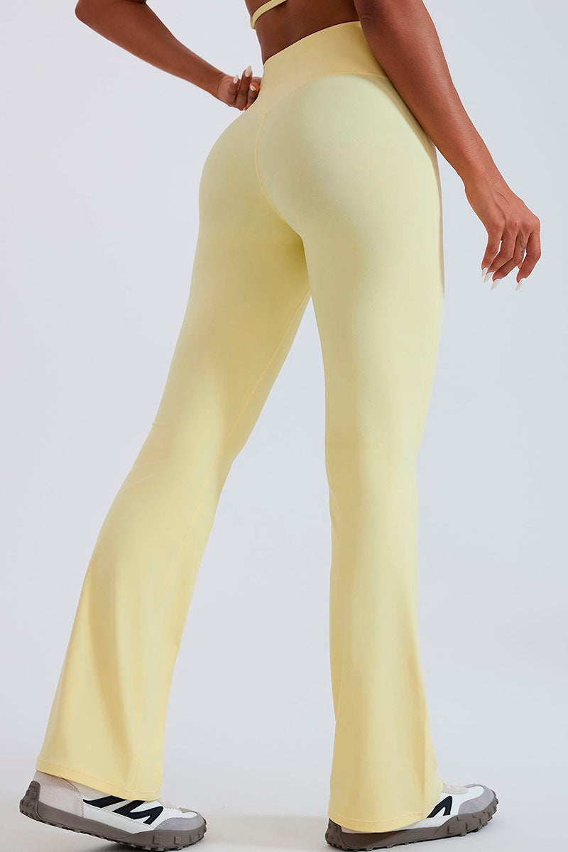 Legging flare feminina