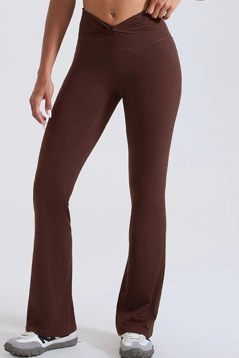 Legging flare feminina