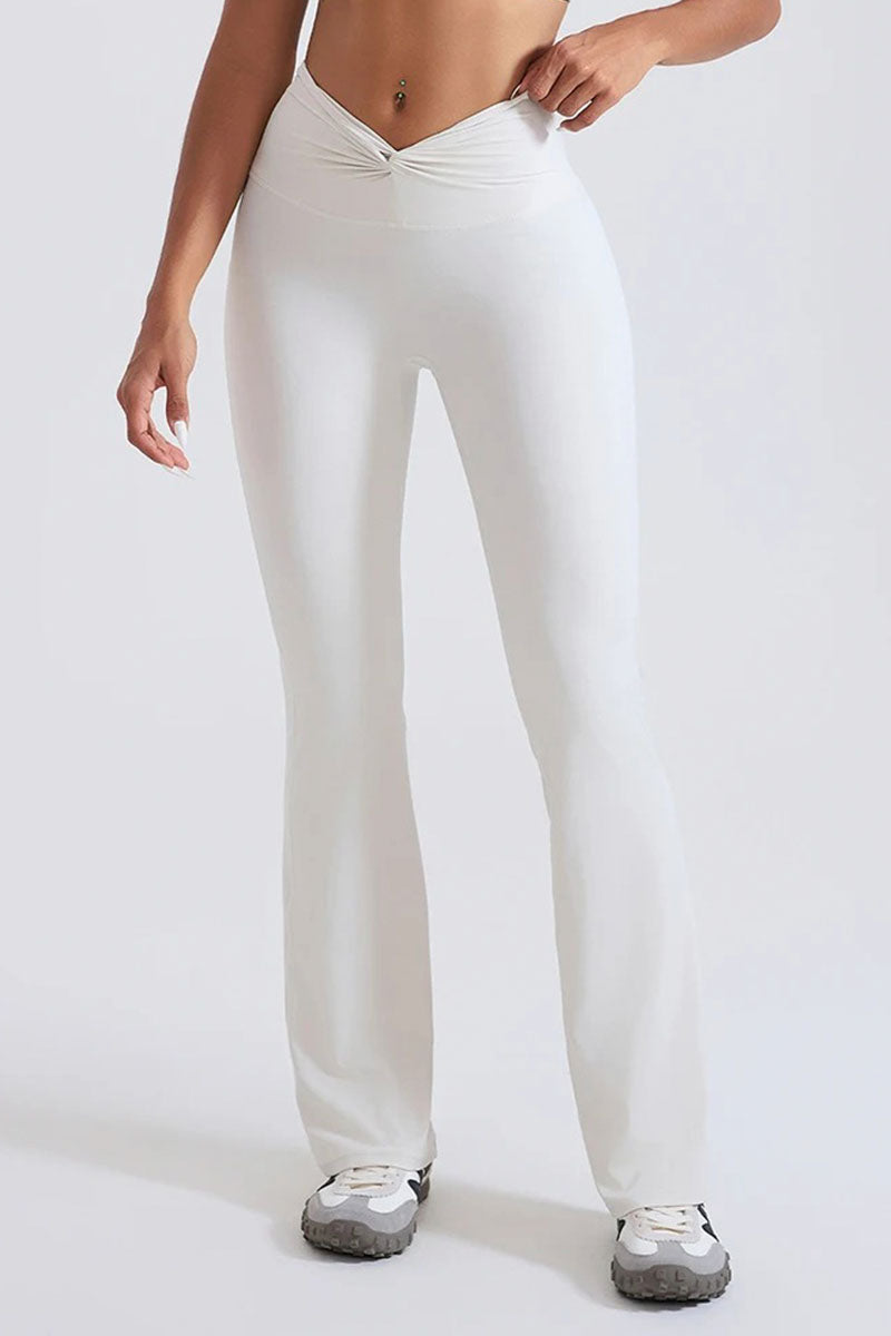 Legging flare feminina