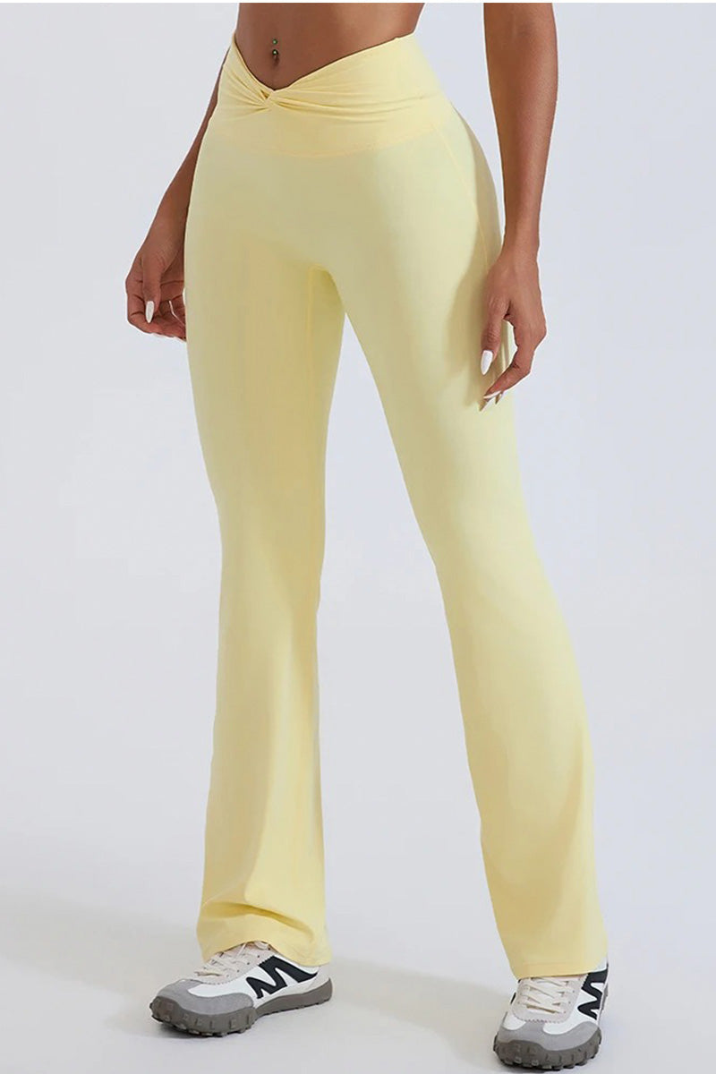 Legging flare feminina