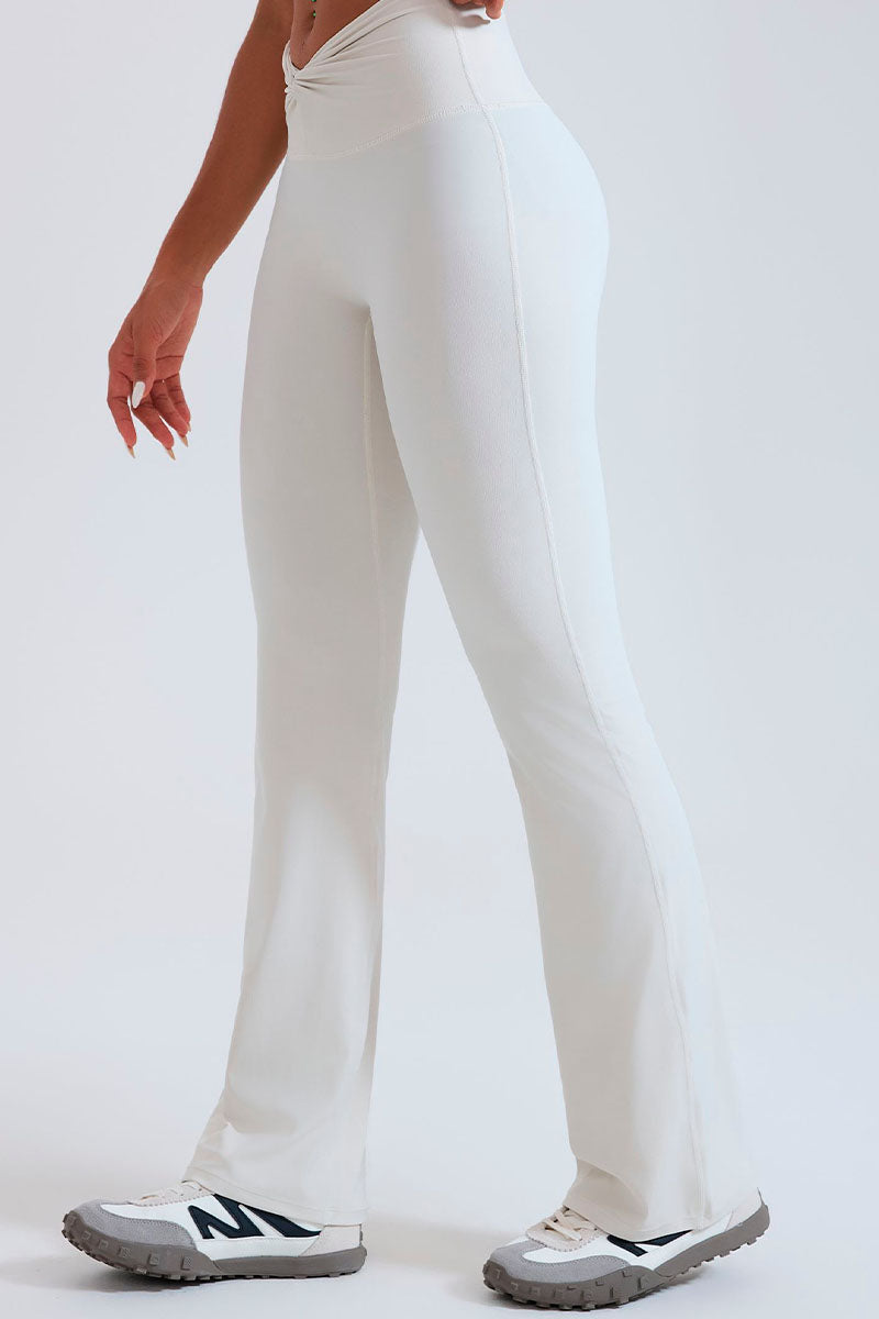 Legging flare feminina