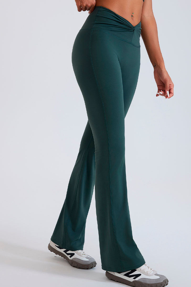 Legging flare feminina